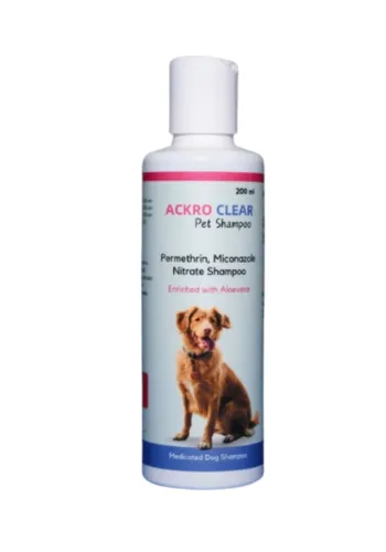 ACKRO CLEAR PET SHAMPOO